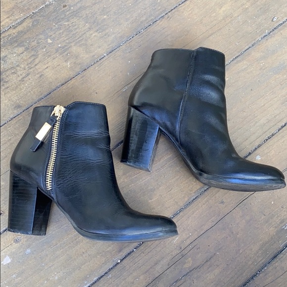 Aldo black heeled booties - Picture 2 of 5